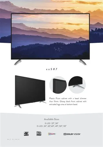 Ultra HD 4K Smart LED TV — Android TV Export Model 124 — Major Appliances, Refrigeration & Consumer Electronics | AFRIMEKS Foreign Trade