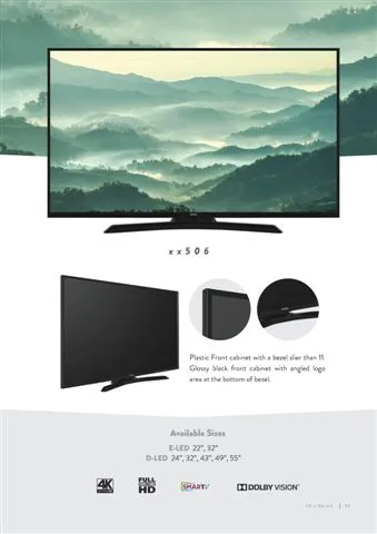 Ultra HD 4K Smart LED TV — Android TV Export Model 144 — Major Appliances, Refrigeration & Consumer Electronics | AFRIMEKS Foreign Trade