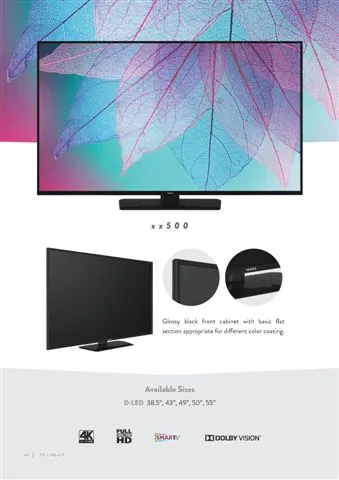 Ultra HD 4K Smart LED TV — Android TV Export Model 207 — Major Appliances, Refrigeration & Consumer Electronics | AFRIMEKS Foreign Trade