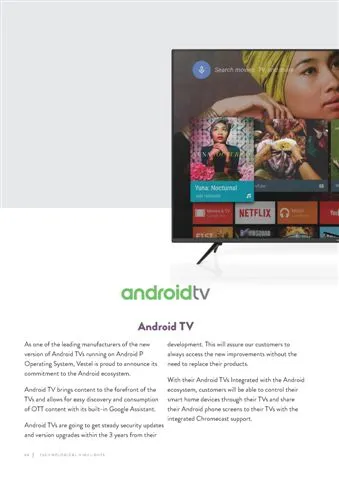 Ultra HD 4K Smart LED TV — Android TV Export Model 46 — Major Appliances, Refrigeration & Consumer Electronics | AFRIMEKS Foreign Trade