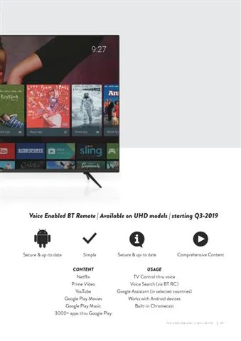 Ultra HD 4K Smart LED TV — Android TV Export Model 123 — Major Appliances, Refrigeration & Consumer Electronics | AFRIMEKS Foreign Trade