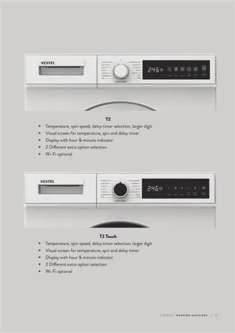 A+++ Freestanding Washing Machine 8-10 kg Export Series Model 138 — Major Appliances, Refrigeration & Consumer Electronics | AFRIMEKS Foreign Trade