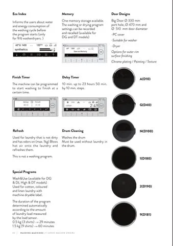 A+++ Freestanding Washing Machine 8-10 kg Export Series Model 210 — Major Appliances, Refrigeration & Consumer Electronics | AFRIMEKS Foreign Trade