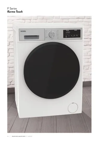 A+++ Freestanding Washing Machine 8-10 kg Export Series Model 84 — Major Appliances, Refrigeration & Consumer Electronics | AFRIMEKS Foreign Trade
