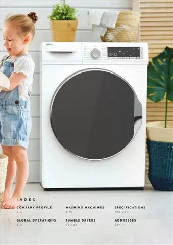 A+++ Freestanding Washing Machine 8-10 kg Export Series Model 148 — Major Appliances, Refrigeration & Consumer Electronics | AFRIMEKS Foreign Trade